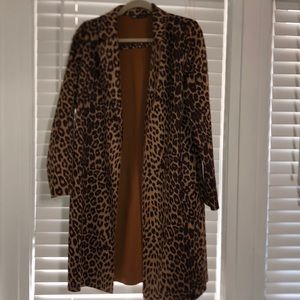 Zara Leopard Coat